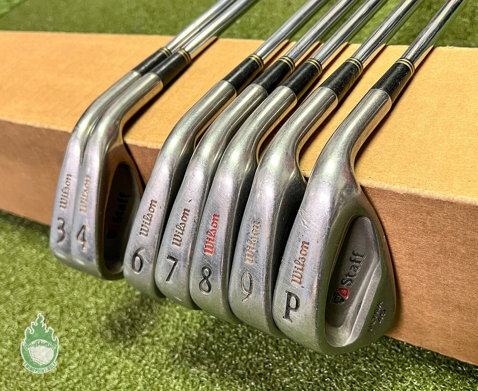 Used Wilson Ultra 3ipw Regular Flex Steel Shaft Iron Sets SidelineSwap