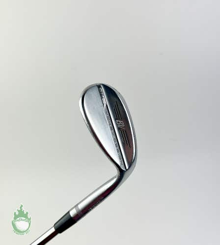 Used RH Titleist Vokey SM8 M Grind Chrome Wedge 60*-08 Stiff Flex Steel Golf