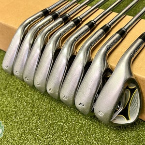 Used Right Handed TaylorMade r7 Irons 4-PW/SW 90g Stiff Steel Golf Club Set