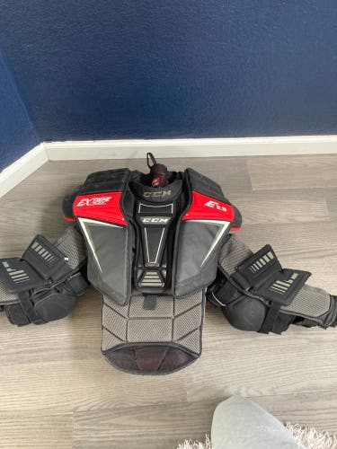 Used Large CCM  Extreme Flex Shield E2.9 Goalie Chest Protector
