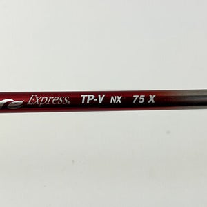 Used Fire Express TP-V NX 75g X-Stiff Flex Graphite Wood Shaft TaylorMade Tip