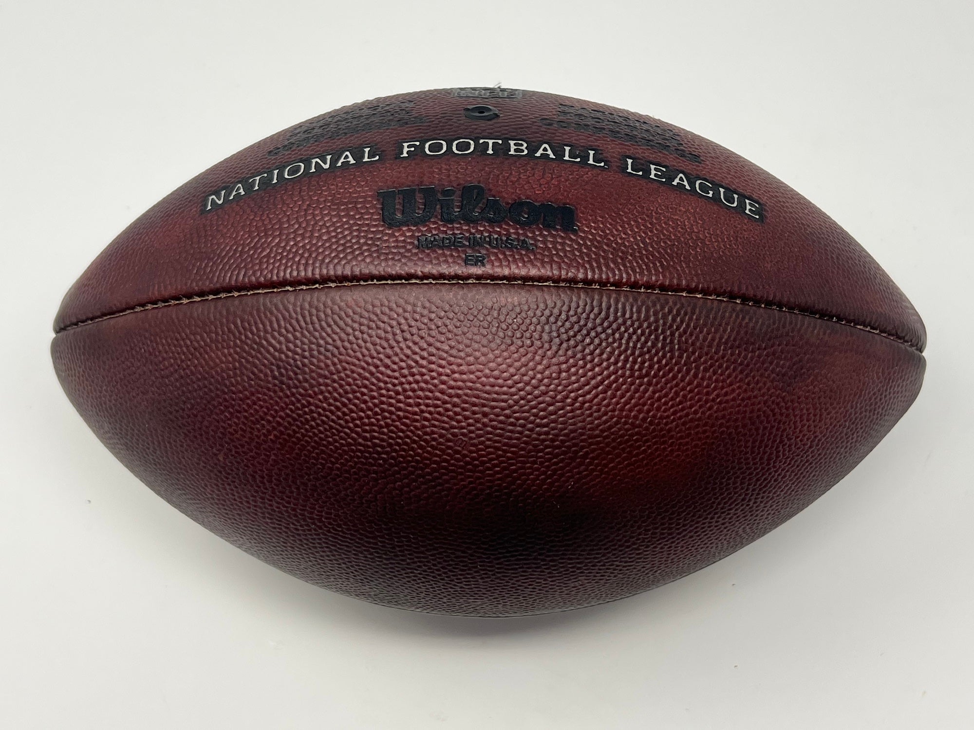 NFL Official 2020 Authentic Leather Game Football by Wilson (Signed by  Roger Goodell) Model F1100