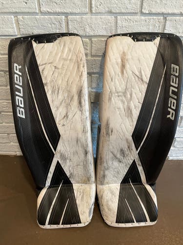 Bauer Ultrasonic Goalie Leg Pads Med 34”