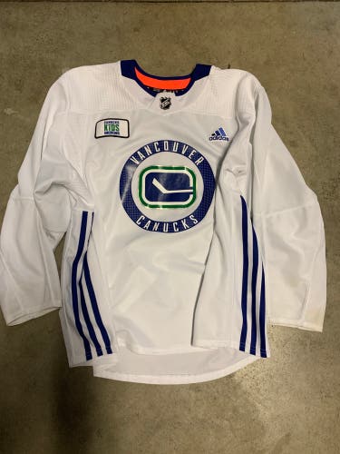 Adidas Canucks practice jersey. 58