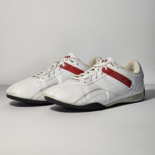 Fila Kalien White Leather men's retro style sneakers shoes Size 10.5