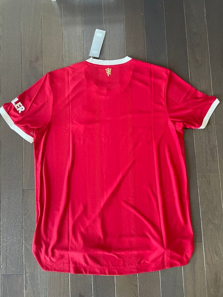 Adidas Manchester United Home Authentic Soccer Jersey $130 Red