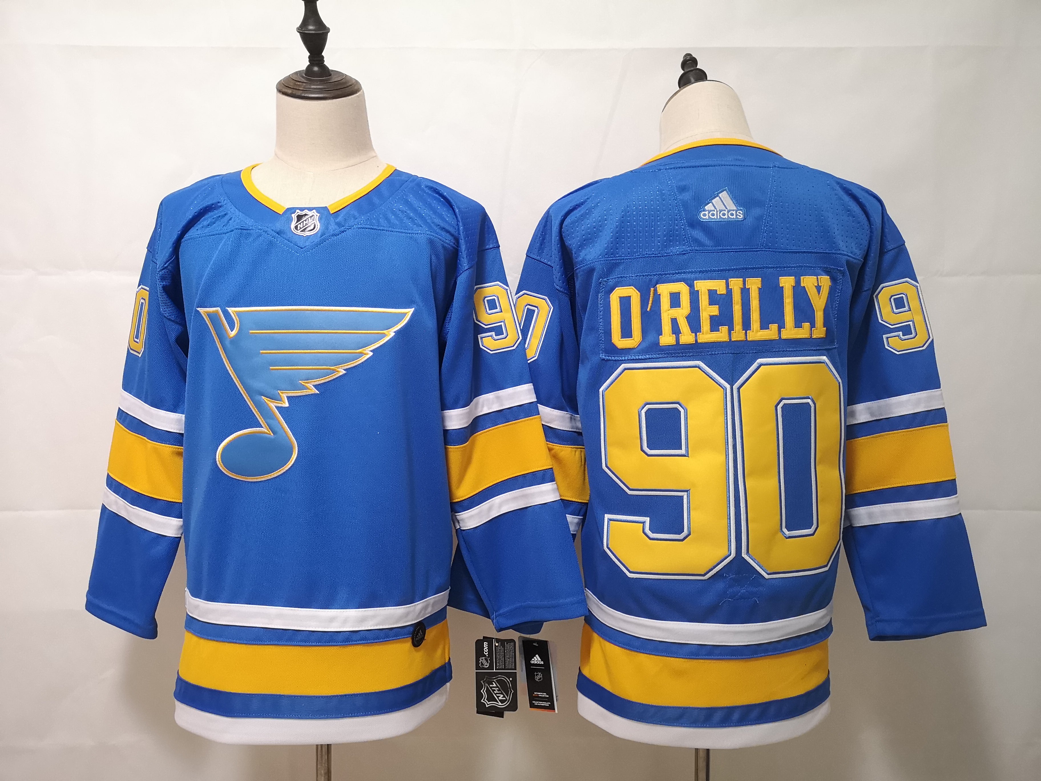 Ryan O'Reilly St Louis Blues Autographed Adidas Heritage Jersey