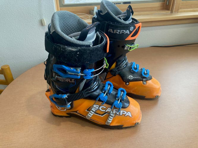Used Men's Scarpa Alpine Touring Maestrale RS Ski Boots