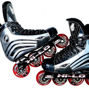 Mission Helium Inline Hockey Roller Skates Sz 6D (US Men Shoe 6 / US Women 7.5