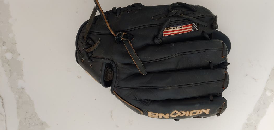 Used Right Hand Throw Nokona Infield Baseball Glove 11.25"