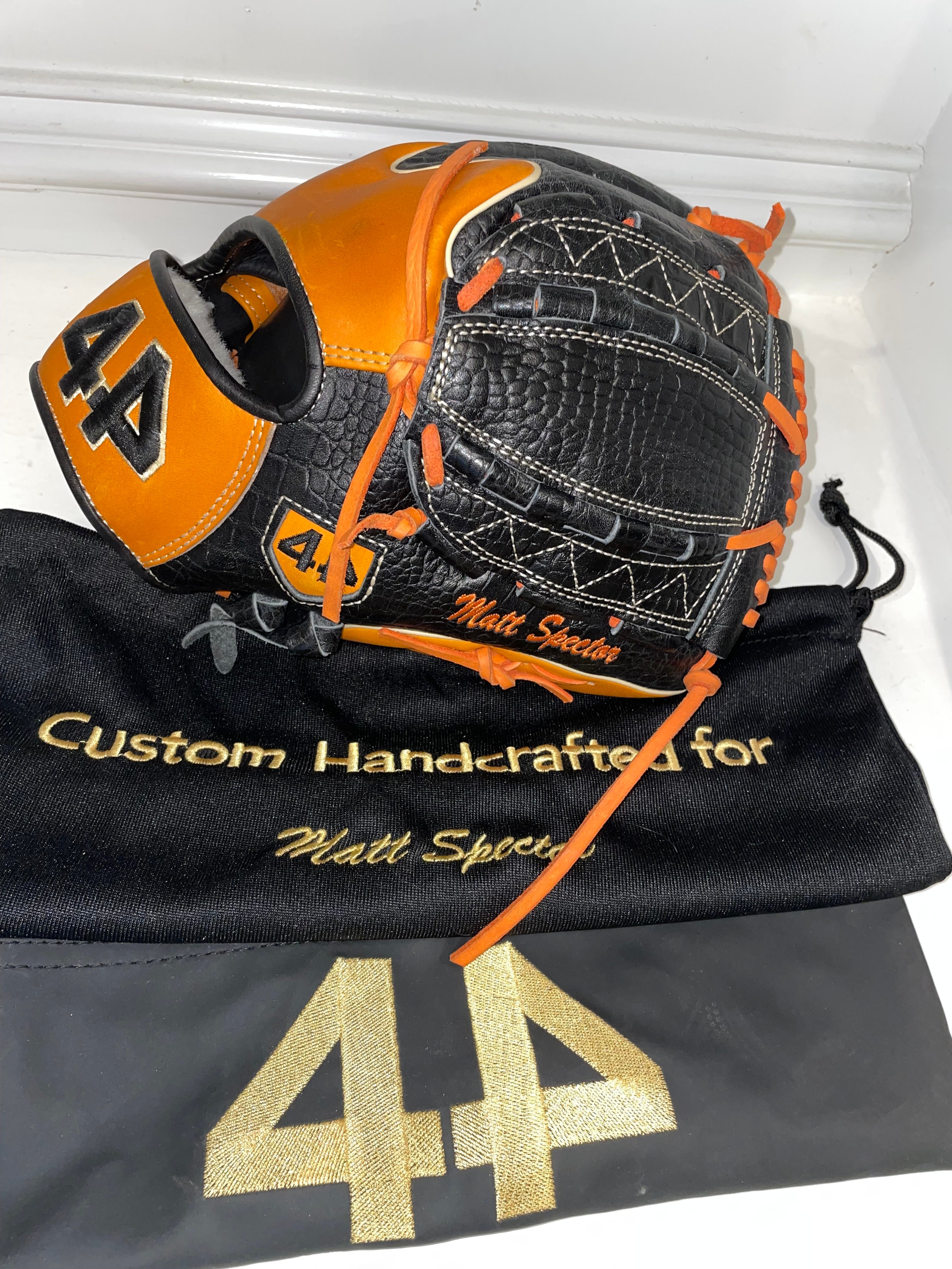 NEW 44 Pro Gloves RHT Kip Leather Baseball Glove 11.25" WING