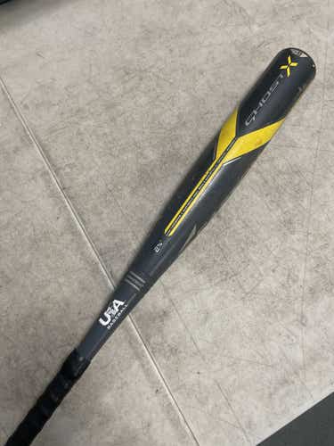 Used Easton Ghost X 30" -8 Drop Usa 2 5 8 Barrel Bats