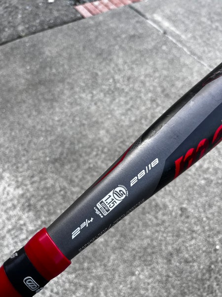 Used USSSA Certified Marucci Hybrid Cat 9 Bat (-10) 18 oz 28"