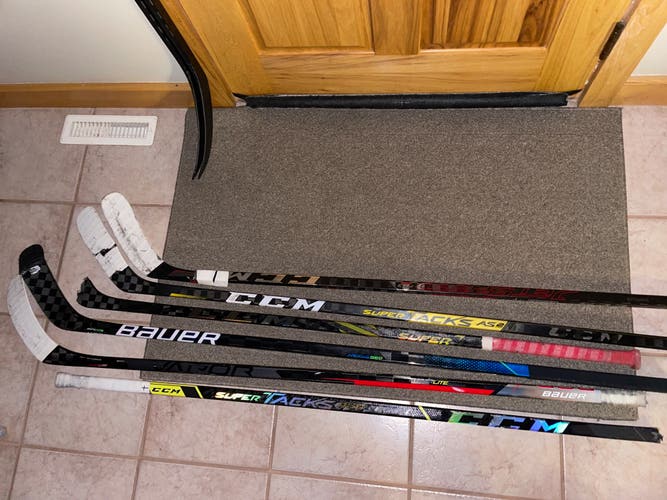 Lot of broken sticks