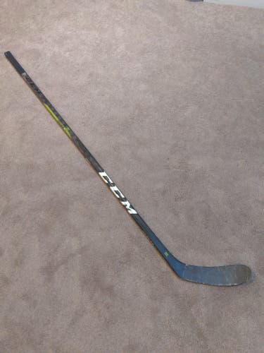 Used CCM Left Hand RibCor Trigger 3D PMT Hockey Stick P28