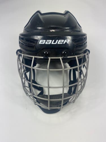 Used Medium Bauer IMS 5.0 Helmet Combo