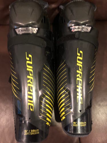Bauer shin pads