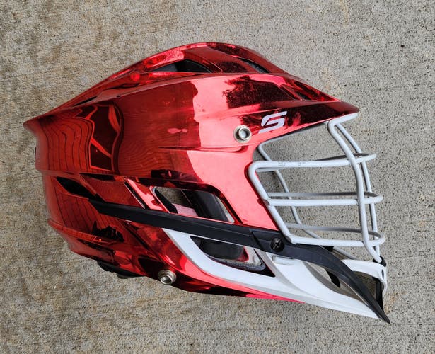 Used Cascade S Helmet - Chrome Red