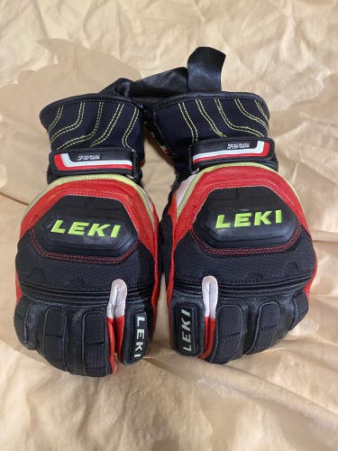 Leki Trigger Finger Ski Racing Mittens Size 5