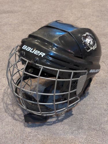Used Youth Bauer Hockey Helmet