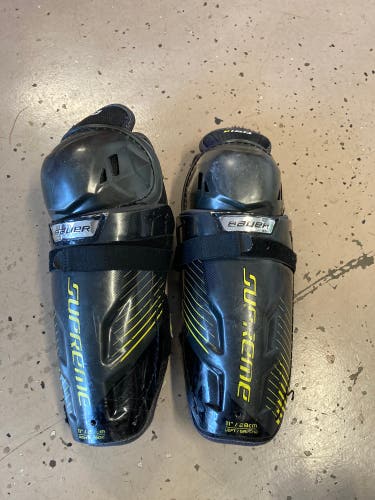 Bauer s150 supreme shin pads 11 inch