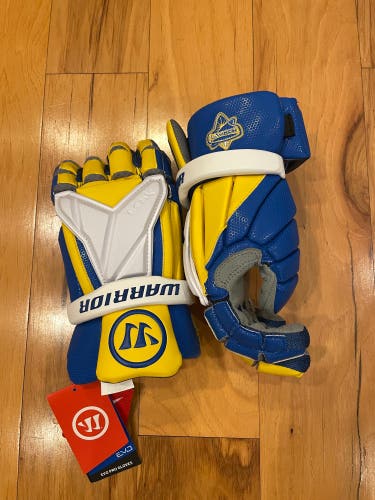 New Player's Warrior 13" Evo Pro Lacrosse Gloves