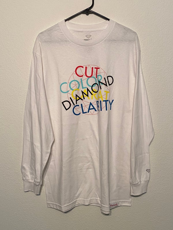  Diamond Supply Co Camiseta de béisbol Dugout (negro