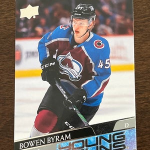 2020-2021 Upper Decks Bowen Byram Young Guns Hockey Card