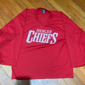 Red New Mercer Chiefs Adult Small
