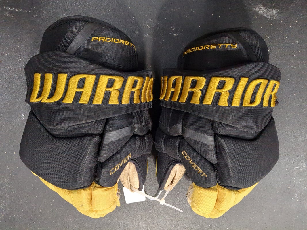 Used Warrior Covert QRL Pro Gloves 14" Pro Stock Vegas Golden Knights #67 Pacioretty