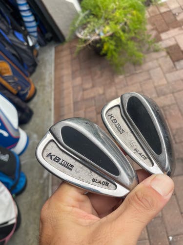 KB Tour Blade Pitching Wedge And Lob Wedge