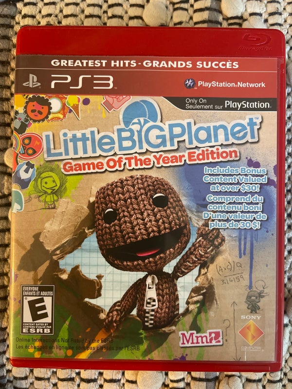 Ps3 little big planet game of the year edition