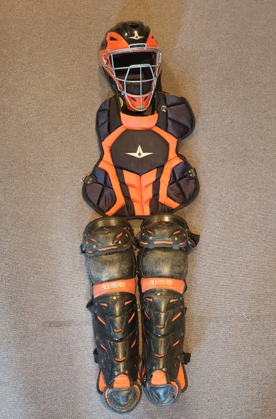 Used All Star System 7 Axis Catcher's Set