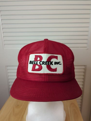 Vintage Bell Creek Inc. All Mesh Snapback Patch Hat K-Products