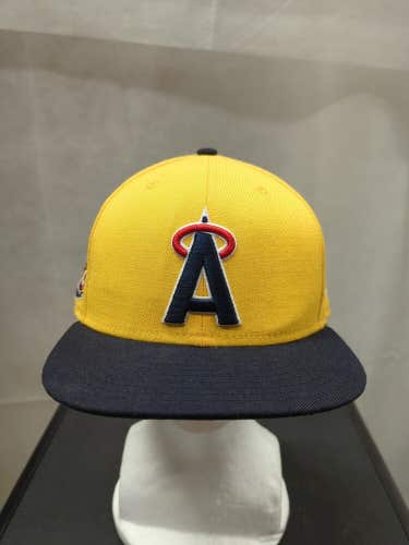 California Angels 35th Anniversary Side Patch New Era 59fifty 7 3/8 MLB