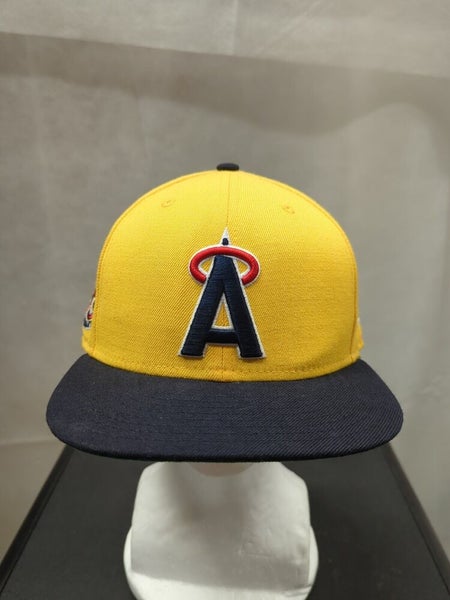 New Era 59FIFTY California Angels 35th Anniversary Patch Fitted Hat 7 1/8
