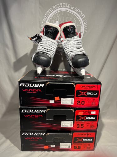 New Bauer Vapor X900 Junior Hockey Skates