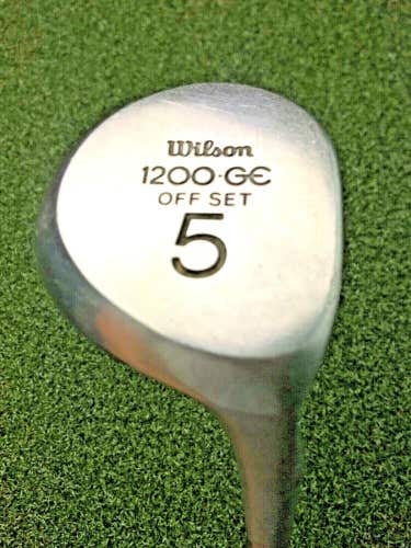 Wilson 1200GE Offset 5 Wood / RH / ~41.75" Regular Steel / Nice Grip / gw4085