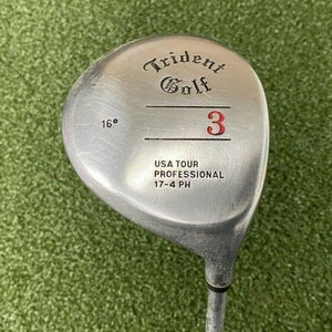 Trident Golf 3 Wood 16* / RH / Senior Graphite ~41.5" / Good Grip / jl4457
