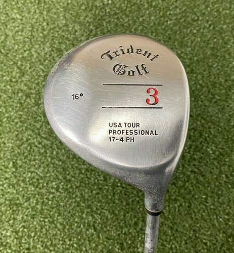 Trident Golf 3 Wood 16* / RH / Senior Graphite ~41.5" / Good Grip / jl4457