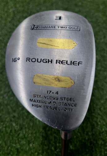 Square Two Rough Relief 3 Fairway Wood 16* / RH / Regular Graphite ~43" / jd5790