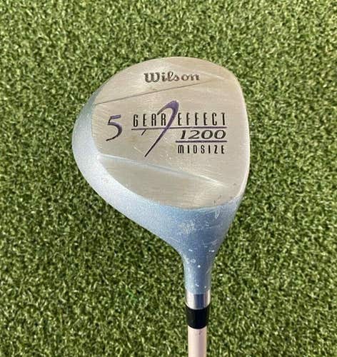 Wilson Gear Effect 1200 Midsize 5 Wood / RH / Ladies Graphite ~40" / jl4462