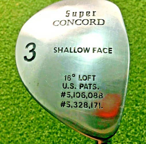 Super Concord Shallow Face 3 Wood 16* / RH / Senior Graphite ~43" / Nice /mm4663