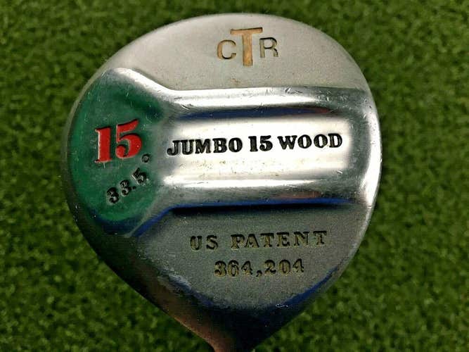 CTR Jumbo 15 Wood 33.5*  / RH /  Senior Graphite ~38"  /  Nice Grip / mm2008