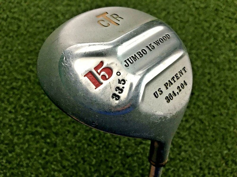 CTR Jumbo 15 Wood 33.5*  / RH /  Senior Graphite ~38"  /  VGC / mm2008