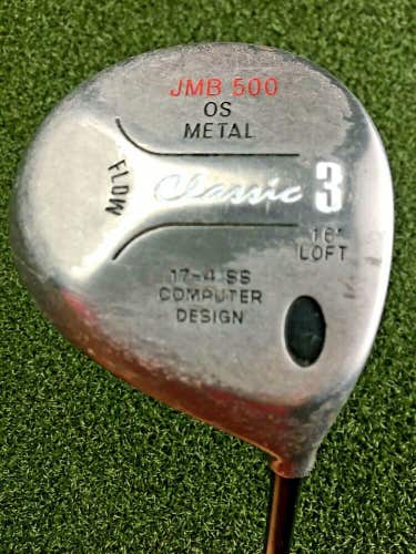 Classic JMB500 OS Metal Flow 3 Wood 16* / RH ~42.5" / Regular Graphite / gw3351