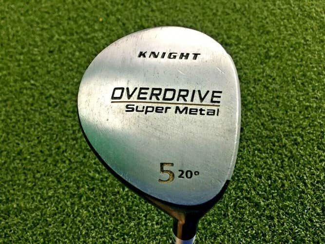 Knight Overdrive Super Metal 5 Wood 20* / RH / Regular Graphite / dw0889