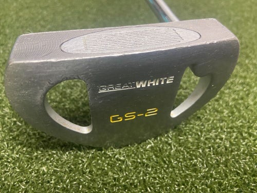 Tiger Shark Great White GS-2 Putter  / RH / Steel ~33.5" / Paddle Grip / mm7716