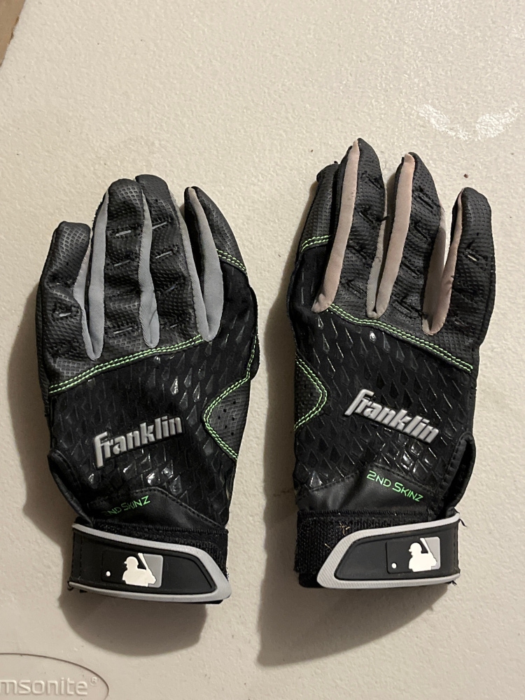 Franklin 2nd-Skinz Batting Gloves Youth