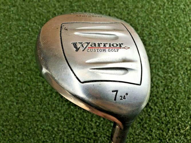Warrior Golf 7 Wood 24* / RH / Tour XP-F Ladies Graphite / Nice Grip / mm0017